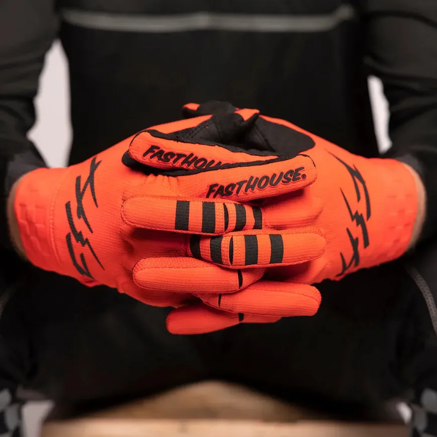 Fasthouse Blaster Rush Glove - Rocket Red