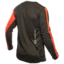 Fasthouse Classic Mercury LS Jersey - Black/Red