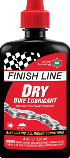 Finish Line Dry Lube with Ceramic Technology - 4oz Drip