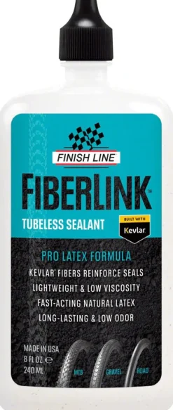 Finish Line FiberLink Tubeless Tire Sealant - 8oz, Drip