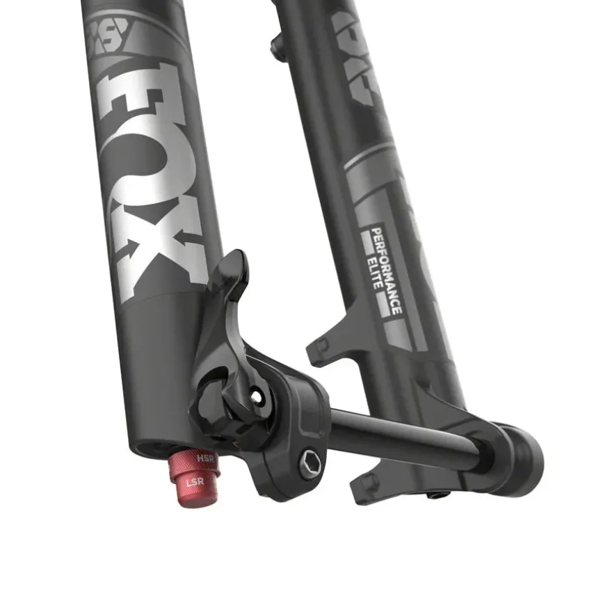 Fox Shox FOX 38 Performance Elite Suspension Fork - 27.5" 170mm 15 x 110mm 44mm Offset Matte BLK Grip2