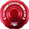 Fox Shox FOX Damping Adjuster Part Rebound Knob Float DPX2 Red