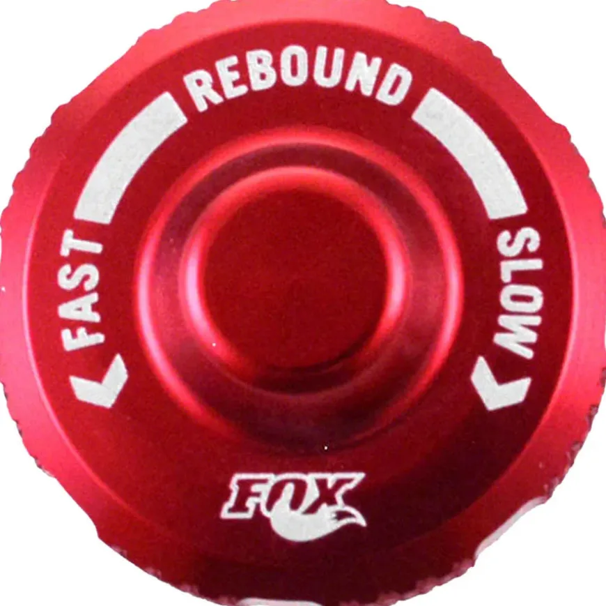 Fox Shox FOX Damping Adjuster Part Rebound Knob Float DPX2 Red