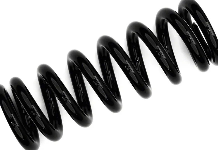 Fox Shox FOX Steel Rear Shock Coil Spring - 300 lb. x 3.70" Spring Travel 7.750 TLG Total Spring Length BLK
