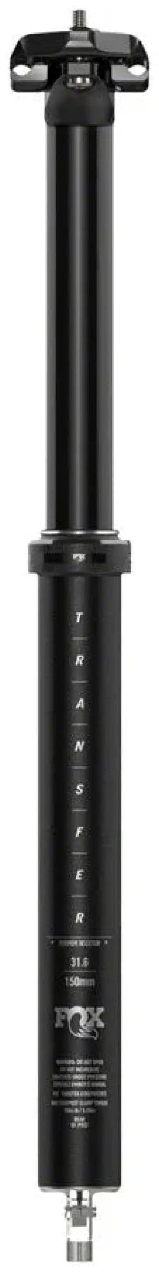 Fox Shox FOX Transfer Performance Elite Dropper Seatpost - 34.9 mm 210 mm Internal Routing Anodized BLK