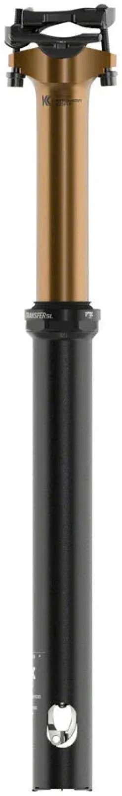 Fox Shox FOX Transfer SL Factory Dropper Seatpost - 30.9 75 mm Internal Routing Kashima Coat Upper