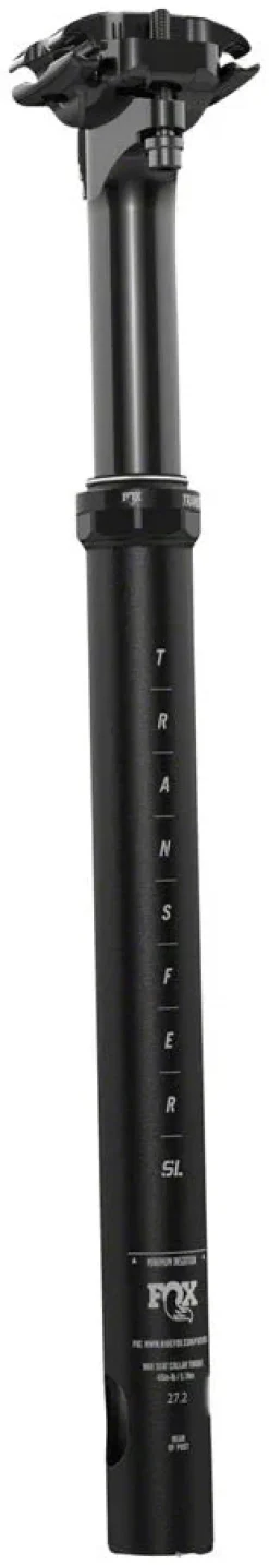 Fox Shox FOX Transfer SL Performance Series Elite Dropper Seatpost - 27.2 50 mm Internal Routing Anodized Upper