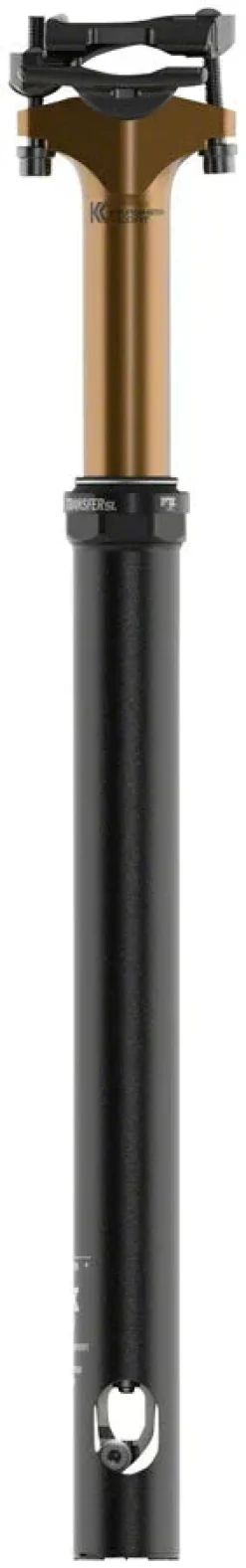 Fox Shox FOX Transfer SL Factory Dropper Seatpost - 27.2 50 mm Internal Routing Kashima Coat Upper