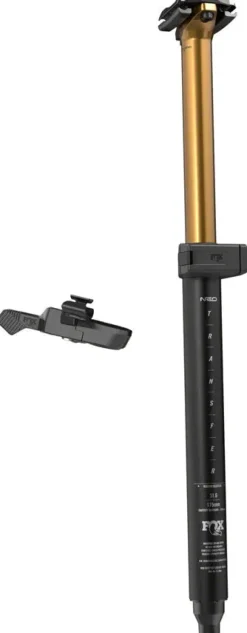 Fox Shox Transfer Factory Neo Wireless Dropper Seatpost - 30.9 mm 150 mm Internal Routing Kashima Coat