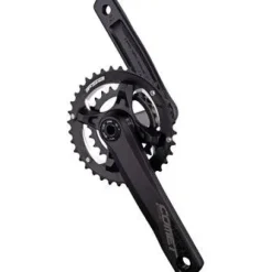 FSA Ahead Comet MegaExo Modular 2x Bicycle Crankset - 175mm, 11-Speed, 36/22t, 96/68mm BCD, MegaExo Spindle Interface