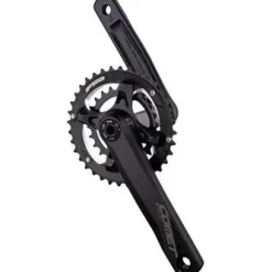 FSA Comet MegaExo Modular 2x Crankset - 170mm 11-Speed 36/22t 96/68mm BCD MegaExo Spindle Interface BLK
