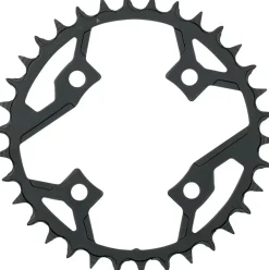 FSA Gamma Pro Mega Tooth Chainring - 34t 82 BCD Steel 1 x 11-Speed BLK