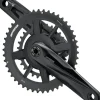 FSA Gossamer Pro AGX+ 2x Crankset - 172.5mm 11-Speed 46/30t DM/90 BCD 24mm MegaExo Spindle N11 BLK