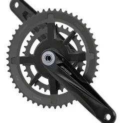 FSA Gossamer Pro Modular AGX+ Crankset - 175mm 11-Speed 46/30t DM/90 BCD 386 EVO Spindle Interface BLK