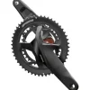 FSA Gossamer Pro POD SC PowerBox Bicycle Crankset - 175mm, 11/12-Speed, 50/34t, 120/90mm BCD, BB386EVO Spindle, 2-Tone Black