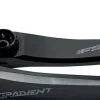 FSA Gradient Modular 1x Crankset - 170mm Fits Shimano SRAM 11/12-Speed Drivetrains 30mm BB392EVO Spindle BLK