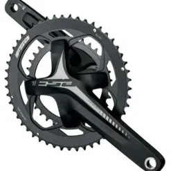 FSA Omega AGX Crankset - 172.5mm 10/11-Speed 30/46T 120/90mm BCD 386 EVO Spindle Interface BLK