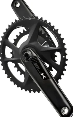 FSA SL-K 2x Modular Carbon Crankset - 175mm For Shimano HG+ 12-Speed 53/39t DM/90 BCD 30mm 386EVO Spindle BLK