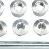 FSA Torx T-30 Alloy Double Chainring Nut/Bolt Set tool Silver