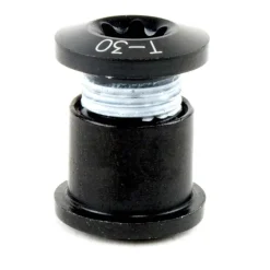 FSA Torx T-30 Alloy Double Chainring Nut/Bolt Set tool BLK