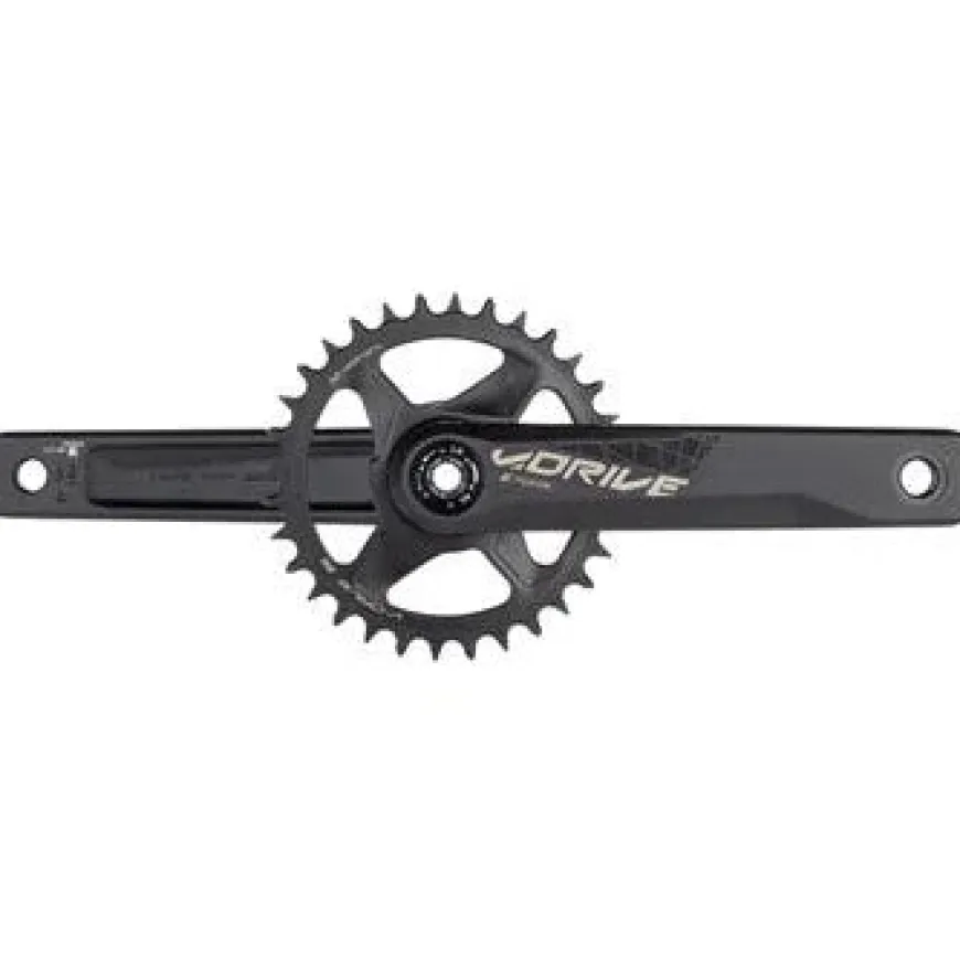 FSA V-Drive Modular 1x Crankset - 170mm 11/12-Speed 32t Direct Mount MegaExo Spindle Interface BLK