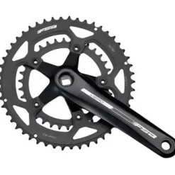 FSA Vero Compact Bicycle Crankset - 170mm, 9-Speed, 50/34t, 110 BCD, Square Taper JIS Spindle Interface