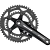 FSA Vero Compact Bicycle Crankset - 172.5mm, 9-Speed, 50/34t, 110 BCD, Square Taper JIS Spindle Interface