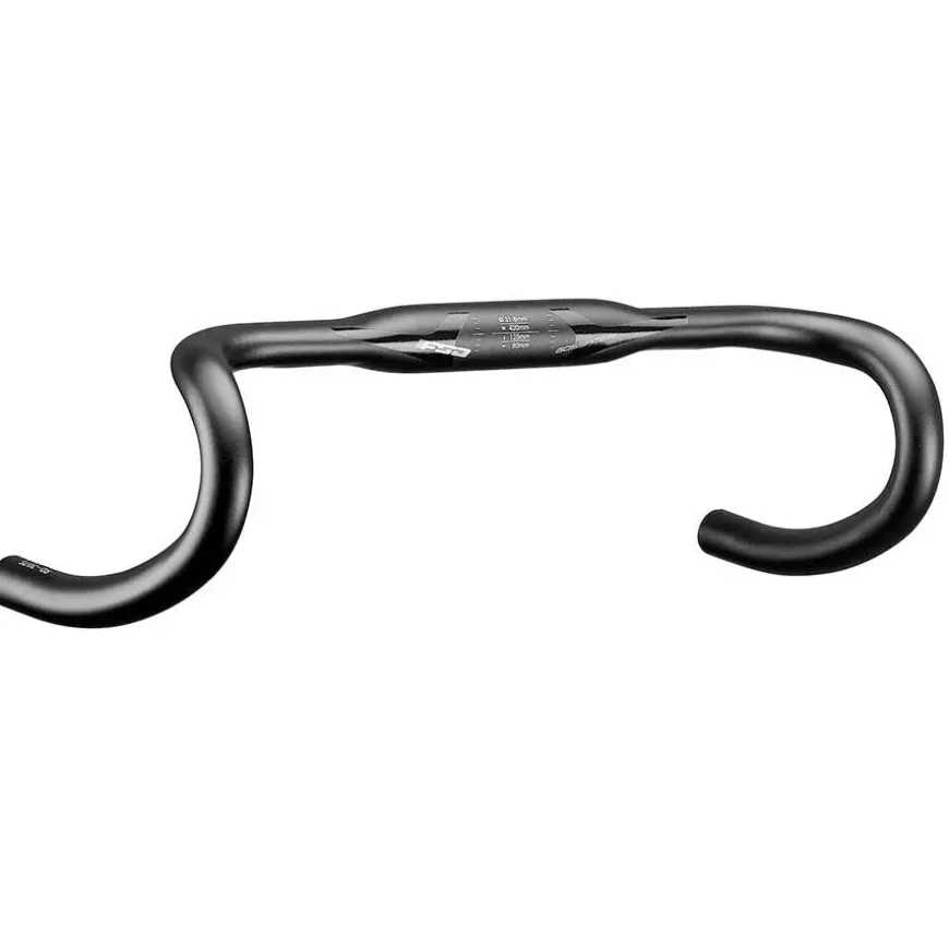FSA Gossamer Compact Drop Handlebar - Aluminum 31.8mm 38cm BLK