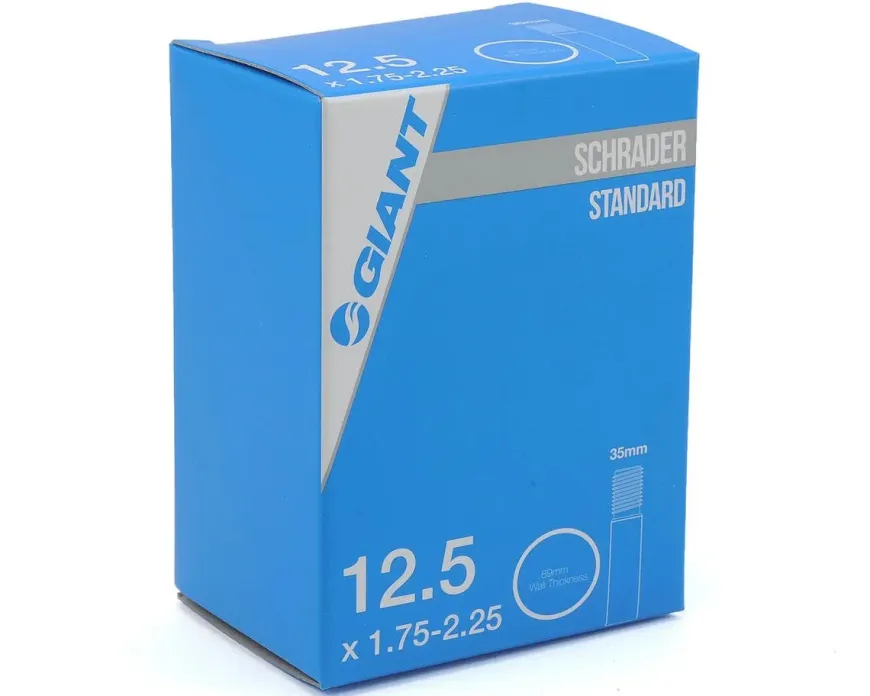 Giant 12.5" Schrader Valve Kids Bike Tube