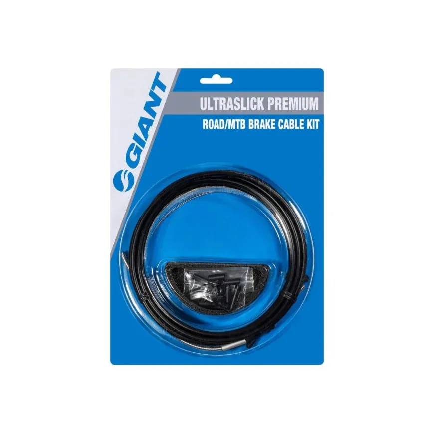 Giant UltraSlick Premium Road/MTB Brake Cable & Housing Kit