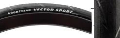 Goodyear Vector Sport Tubeless Ready Tire 700 x 28c Black