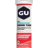 GU Hydration Drink Tabs: Strawberry Lemonade, Box of 8 Tubes