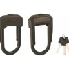 Hiplok D Wearable Bike U-Lock - 2.5 x 5.3", Keyed, Black