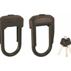 Hiplok D Wearable Bike U-Lock - 2.5 x 5.3", Keyed, Black