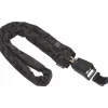 Hiplok Home Silver Chain Lock Black