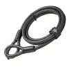 Hiplok Steel Core Loop End Cable 2m x 10mm Black