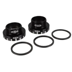 Hope BSA30 Threaded Bottom Bracket - 68/73/83/100/120mm For 30mm Spindle Stainless BLK