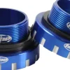 Hope BSA30 Threaded Bottom Bracket - 68/73/83/100/120mm For 30mm Spindle Stainless Blue