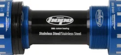 Hope BSA Threaded Bottom Bracket - 68/73mm For 24mm Spindle Stainless Blue