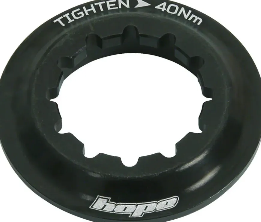 Hope Center Lock Disc Lockring - Black
