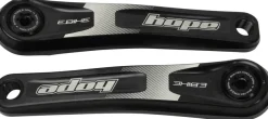 Hope Ebike Crank Arm Set - 165mm ISIS Standard Offset Black