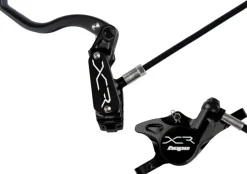 Hope XCR Pro X2 Disc Brake and Lever Set - Front Hydraulic Post Mount Black