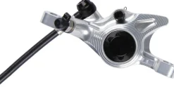 Hope XCR Pro X2 Disc Brake and Lever Set - Rear Hydraulic Post Mount Silver