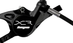 Hope XCR Pro X2 Disc Brake and Lever Set - Rear Hydraulic Post Mount Black