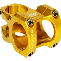 Industry Nine A35 Stem - 40mm 35mm Clamp +/-6 1 1/8" Aluminum Gold