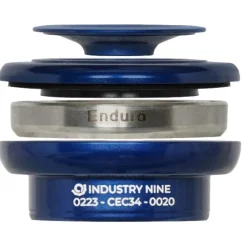 Industry Nine iRiX Upper EC34/28.6 Blue 5mm Cover