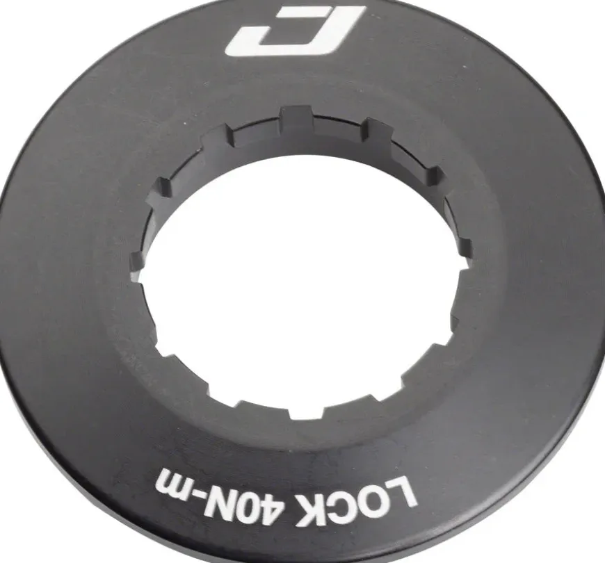 Jagwire Center Lock Disc Brake Rotor Lock Ring for 9-12mm Axles Alloy Black