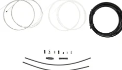 Jagwire Elite Sealed Shift Cable Kit - SRAM/Shimano Ultra-Slick Uncoated Cables BLK