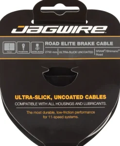 Jagwire Elite Ultra-Slick Stainless Brake Cable 1.5x2750mm SRAM/Shimano Road