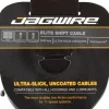 Jagwire Elite Ultra-Slick Shift Cable - 1.1 x 2300mm Polished Stainless Steel For Campagnolo